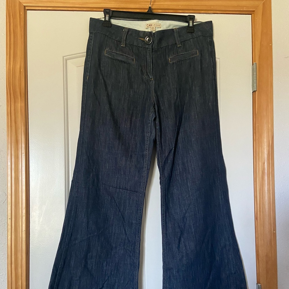 Wide leg jeans
